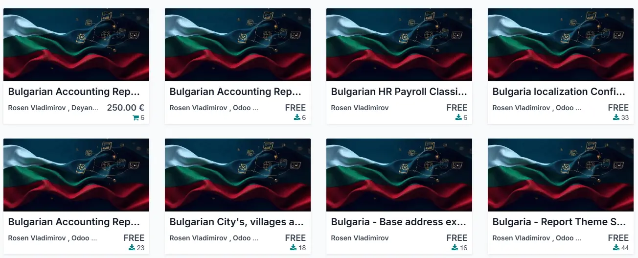 Odoo Bulgaria localization solutions